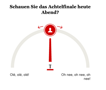 Schauen Sie das Achtelfinale heute Abend?