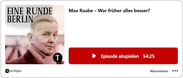 Ringbahnpodcast mit Max Raabe III