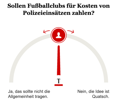 Opinary: Sollen Fußballclubs für Kosten von Polizeieinsätzen zahlen?