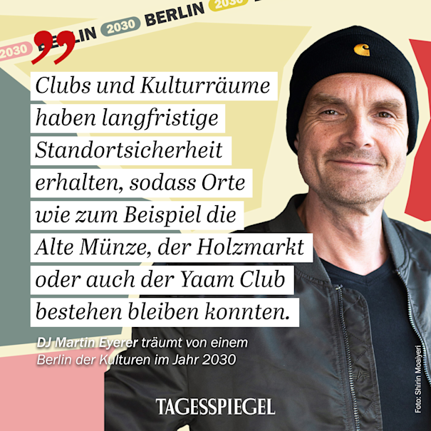 Berlin 2030 - Visionen für die Hauptstadt mit Martin Eyerer