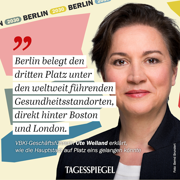 Berlin 2030 - Visionen für die Hauptstadt mit Ute Weiland