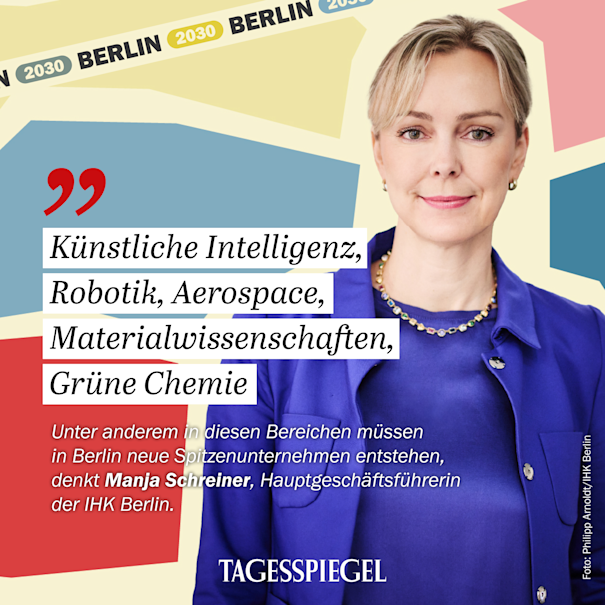 Berlin 2030 – Visionen für die Hauptstadt mit Manja Schreiner