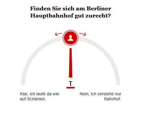 OPINARY: Finden Sie sich am Berliner Hauptbahnhof gut zurecht?