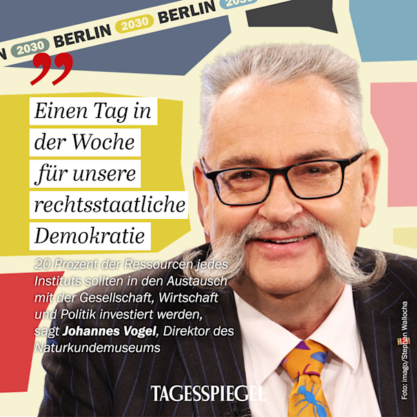 Berlin 2030 – Visionen für die Hauptstadt mit Johannes Vogel