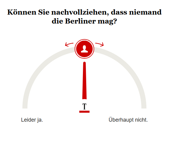 Opinary: Können Sie nachvollziehen, das niemand die Berliner mag?