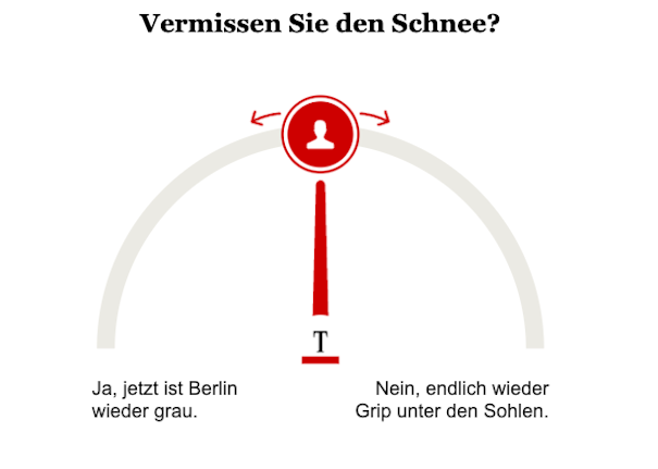 Opinary: Vermissen Sie den Schnee?