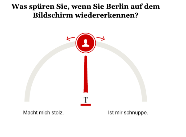 Opinary: Was spüren Sie, wenn Sie Berlin auf dem Bildschirm erkennen?