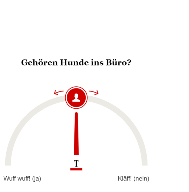 Umfrage Hunde im Büro